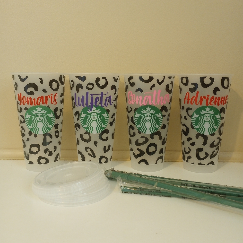 COPY - Cheetah Print Cups